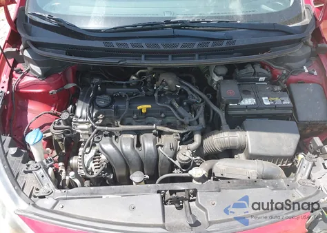 2014 Kia Forte Ex из США, поврежденный, VIN KNAFX4A86E5087444